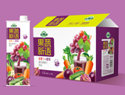 果蔬新语胡萝卜+葡萄1L×8瓶